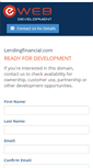 Mobile Screenshot of lendingfinancial.com